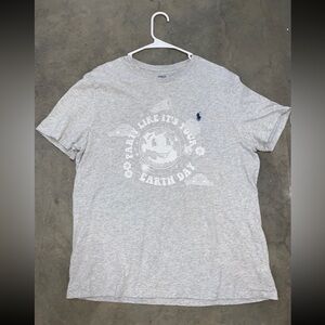 Gray Polo Ralph Lauren Earth Day T-Shirt